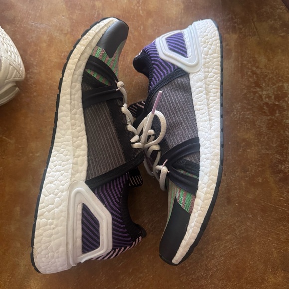 Size 9.5 - Stella McCartney x adidas UltraBoost 20 Flash Green Purple W - Picture 9 of 11